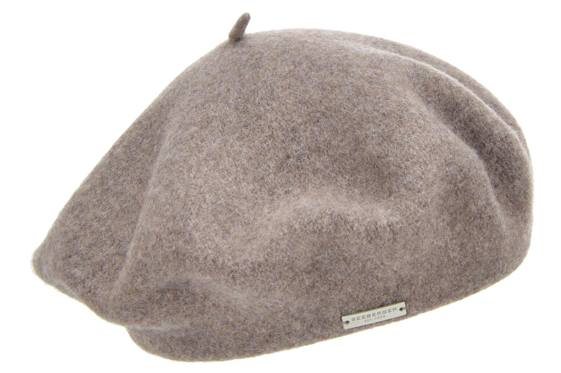Wool headwear boiled wool beret