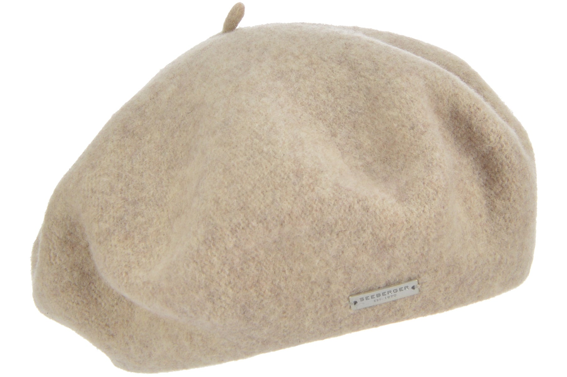 Wool headwear boiled wool beret