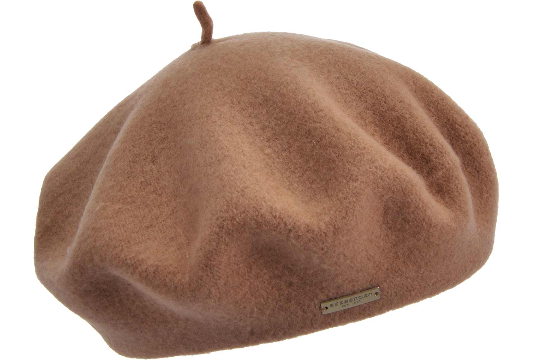Wool headwear boiled wool beret