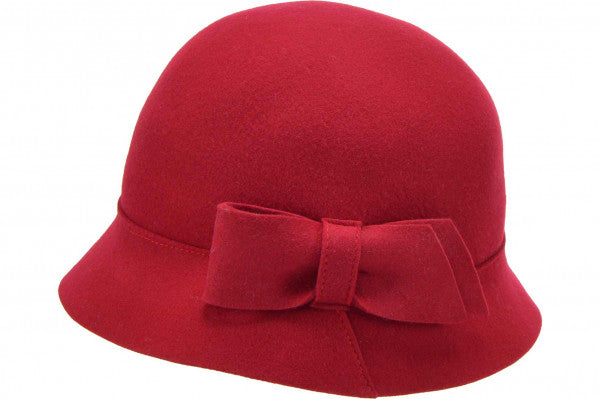 Felt hat woolfelt cloche
