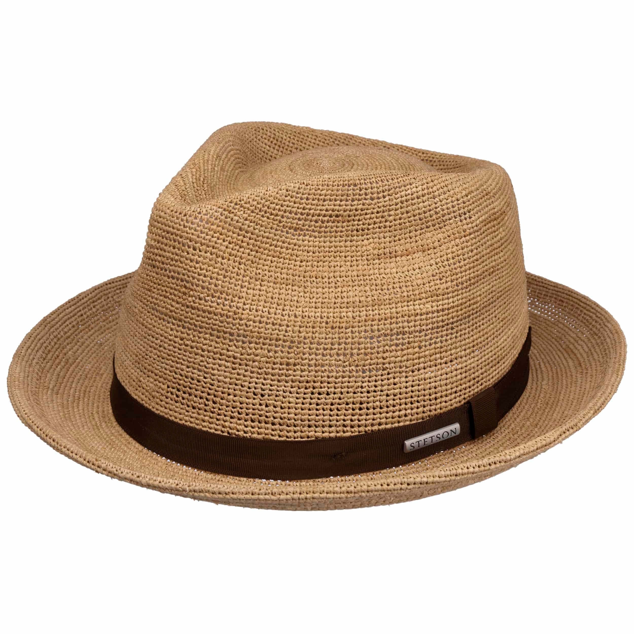 Fedora Raffia Crochet