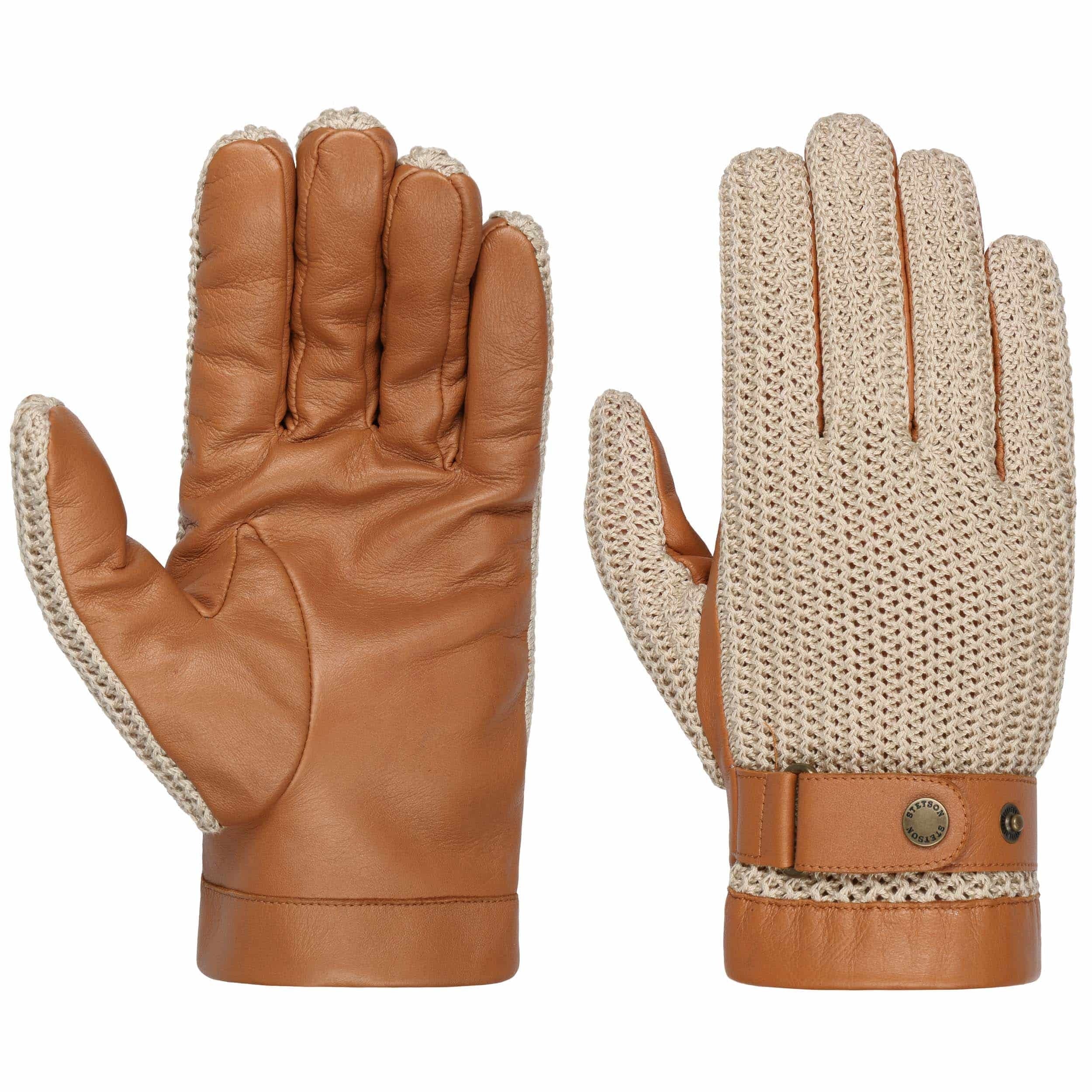 Gloves Sheep Nappa & Knit
