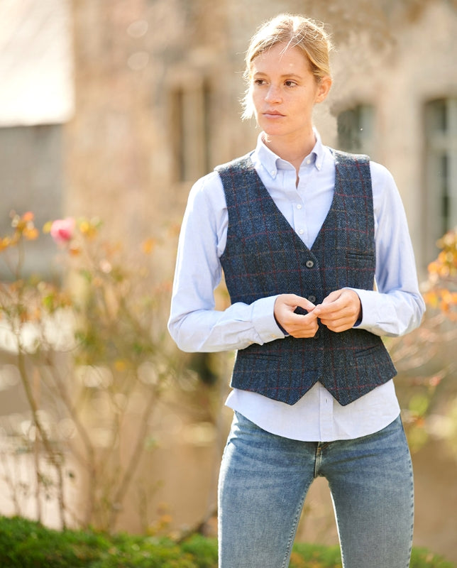 Lea – Harris Tweed Damväst