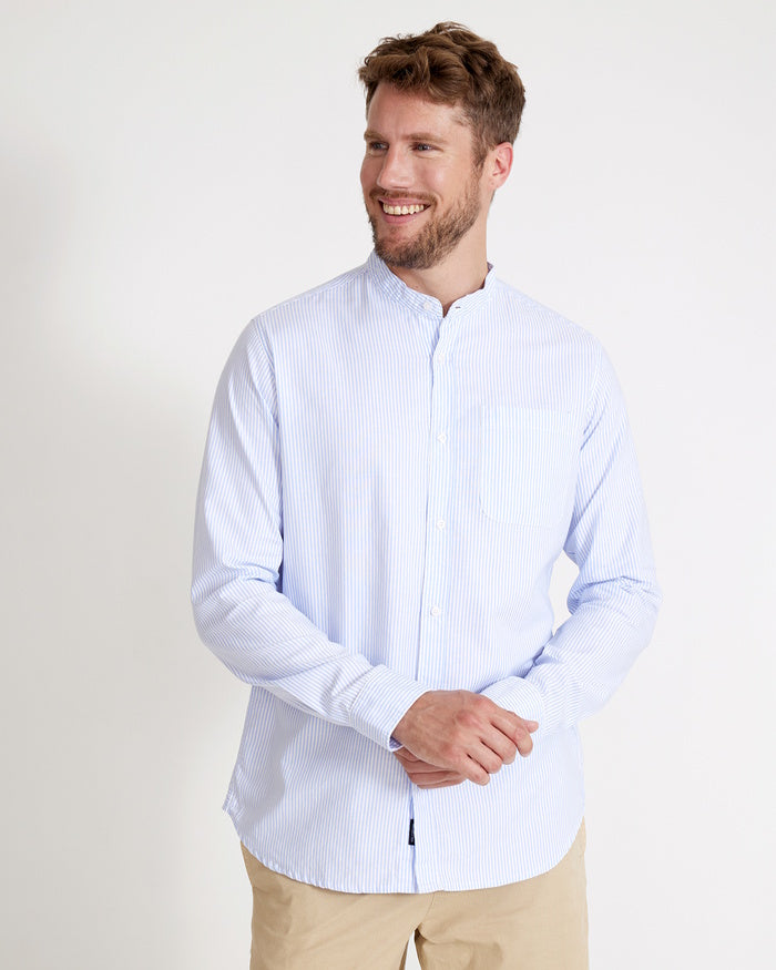 Jan Collarless Shirt